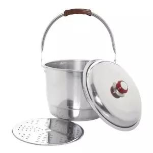스텐 IH 들통 찜기 29cm 1P 찜통 곰솥 양동이 냄비 양동이들통