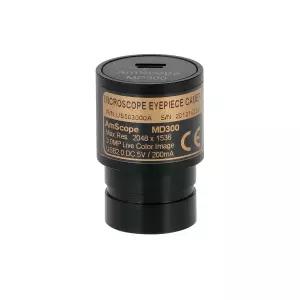 AmScope 3MP USB 2.0 컬러 CMOS 디지털 접안 렌즈 현미경 카메라 MD300A