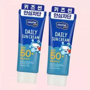 터치미 키즈 어린이 선크림 60ml 2개 아기 썬크림 저자극 유아 4535455