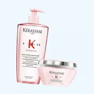 케라스타즈 라운지 볼륨업케어 2STEP 방 제네시스 오리지널 새싹 샴푸 500ml + 헤어 마스크 200ml 4968026
