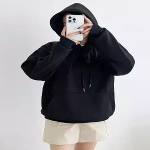 [하프클럽/셀럽하우스]빅사이즈 커플 봄 가을 겨울 오버핏 후드티
