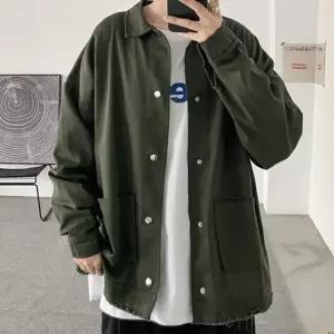 [하프클럽/]야상점퍼 루즈핏 기본 잠바 롱점퍼 오버핏 남성점퍼