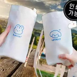 캔버스 에코백 드링크백 텀블러가방 옵션 1