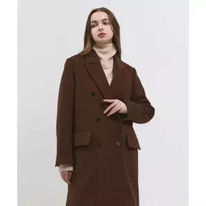 매장정품 SALT AND CHOCOLATE 솔트앤초콜릿 울 더블 코트 진베이지 4W224I302 5001120724 1784999