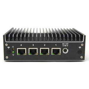Protectli Vault Pro VP2410, 4 포트, 스토리지, 방화벽 SATA 베어본 J4125, 셀러론 마이크로 - AES-NI, 인텔 어플라이언스/미니 PC RAM, M.2 DDR4