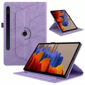 삼성 탭 S10 라이트 S9 FE 10.9인치 케이스 A9 플러스 S8 S7 S11 11 12.4인치용 회전 태블릿 커버