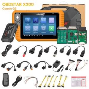 OBDSTAR X300 클래식 G3 키 프로그래머 내장형 CAN FD DoIP 지원 자동차/ HD/ 전기차/ 바이크 오토바이/ 제
