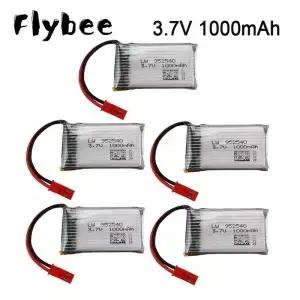 RC 드론 Lipo 배터리 JST 플러그 902540 MJX x400 X300C X800 쿼드콥터 부품용 3.7V 1000mAh 25c 1S