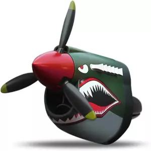 2026년형 신형 P-40 워호크 자동차 에어 프레시너 냄새를 줄이기 위한 회전 프로펠러가 장착된 전투기 구