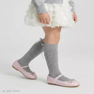 [정상가 19900원]키즈 발레리나 리본 쿠션플랫 HPKWFGA31M