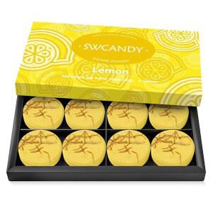 여성 여행 필수품을 위한 SWCANDY 샤워 스티머 아로마테라피 생일 선물, 레몬 8개, 천연 에센셜 오일이 함유된 목욕 폭탄 폭탄, 릴랙세이션 홈 SPA