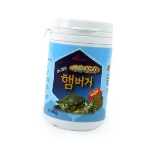 어린 거북이 사료 40g 생활용품 정리 수납 어린거북이