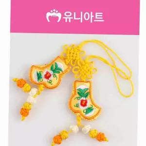 전통 버선 매듭 장식 한복노리개