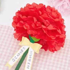 대왕 종이 카네이션 만들기 DIY 키트 초등 학생 아이들 미술 활동 재료