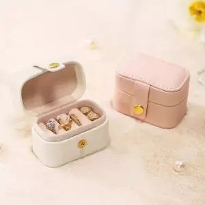 가죽 미니 주얼리 보석함 여행용 가정용 미니보석함 휴대용주얼리케이스 가죽보석상자