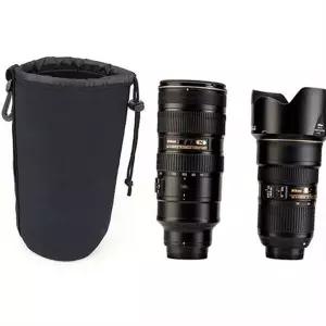 [셀러에이드]카메라 렌즈 케이스 XL dslr 렌즈 파우치 네오프렌 망원 수납 보호