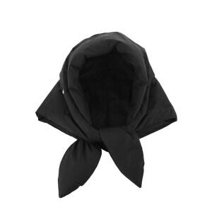 [명품] HUSTKA HOOD MICRO BLACK 여성 머플러
