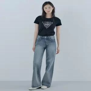 게스 GUESS 1color DBL톤 부츠컷 데님 OQ1D5047 6034855 1D