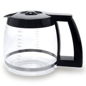 CUISINART 커피 메이커 모델 DCC-2200, DCC-2600, DCC-3200 DCC-3200P1과 DCC-2800, 유리 및 14컵 호환되는 블랙 핸들 포트 피처, 디캔터 교체용 카라페,