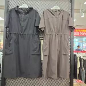 HC45 후드지퍼장식원피스  ITA2OL55