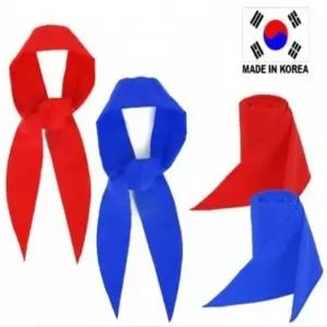4P 여름용품 색상랜덤 국산 얼음머플러 아이스머플러