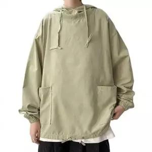 [하프클럽/]바람막이 자켓 남자 후드 아우터 아노락 데일리 오버핏