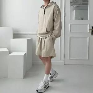 [하프클럽/]바람막이 자켓 공용 남녀 아노락 테라 후드 타슬란 가을 남자 점
