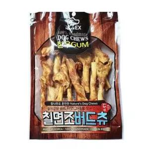 [반려] 칠면조 간식 버드츄 한우껌 강아지 95gX2개 네츄럴EX