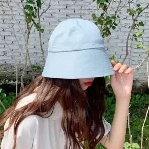 위아 데일리 남여공용 여름 커플 패션 무지 모자 등산