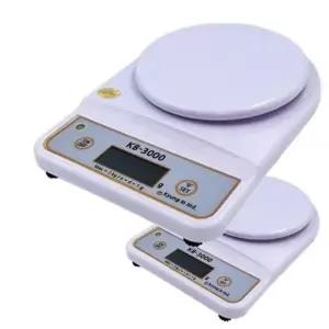 디지털 전자 주방저울 3Kg 이우 점자 정밀 스텐