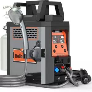 코리 헬리오스 20 프로 휴대용 온수기 000 BTU 4000mAh 충전식 배터리 샤워 펌프 야외 캠핑 청소용 프로판