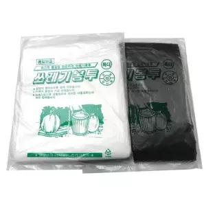 한셀 GR90 배접 비닐봉투 재활용 분리수거 일반형 100L100매