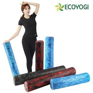 에코요기 마블폼롤러 스트레칭 마사지 폼롤러 60cm 90cm