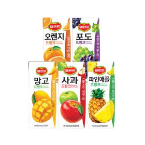 델몬트 드링크 망고/오렌지/포도/사과/파인애플 190ml x 24팩(1box)