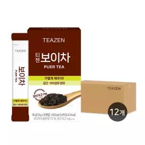 티젠 보이차 추출분말 10스틱X12박스(1카톤)
