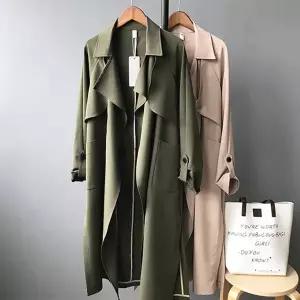 [바바라옷장][2021FW] 트렌치 롱 코트_3305/고퀄리티/빅사이즈/박시/루즈핏/데일리/자켓/간절기/심플/블...
