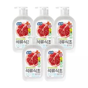참그린 석류식초설거지 주방세제 용기 470g, 5개