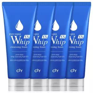 C2Y 아쿠아 휩 폼클렌징 클렌징폼 225ml 4개