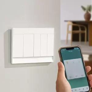 헤이홈 스마트 피카 조명 스위치 홈 IoT 누워서 불끄기 전등 원격제어 Zigbee 2선식