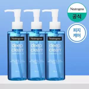 [5%더블][뉴트로지나] 클렌징 오일 200ml x3+(증)아크네폼10g3개