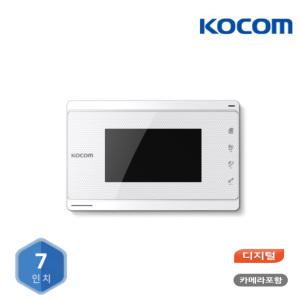 코콤 인터폰 K6B VP-70C 7인치 초인종포함 중앙집중방식 디지털 비디오폰 도어락 연동