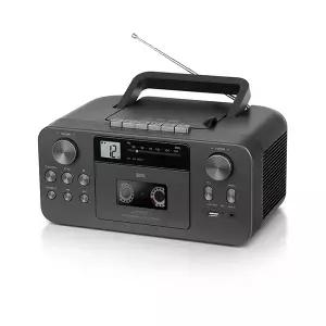 브리츠 BZ-LX50BT 블루투스 레트로 휴대용 포터블 라디오 카셋트 CD 오디오 플레이어