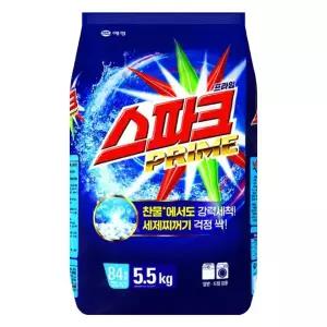 애경 스파크 세탁세제 찬물전용 리필 5.5kg