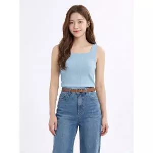 [샤트렌]라이트블루 스퀘어라인 민소매 HCBMSW101_P383981135