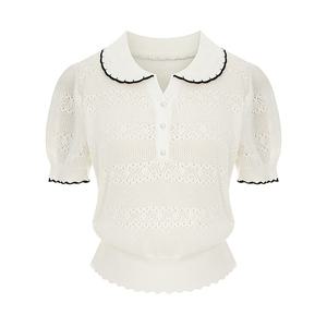 [S.페이지플린] 펀칭자수카라니트_S5BKN040C