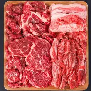 푸짐한 대용량 소고기 모듬세트 1kg