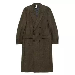 SUNFLOWER 헤링본 더블 브레스티드 코트 4189 TP442777377