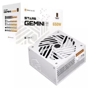 HIT 맥스엘리트 STARS GEMINI 650W 80PLUS브론즈 ATX3.1 화이트 /정품/오늘출발/안심포장