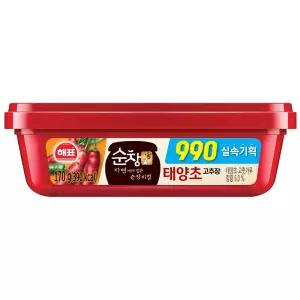 사조 해표 순창궁 태양초 고추장 (990 실속기획) 170g x 1개 / 장류