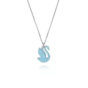 [신세계라이브쇼핑]스와로브스키 5660594 Swan 스완 블루 M 목걸이